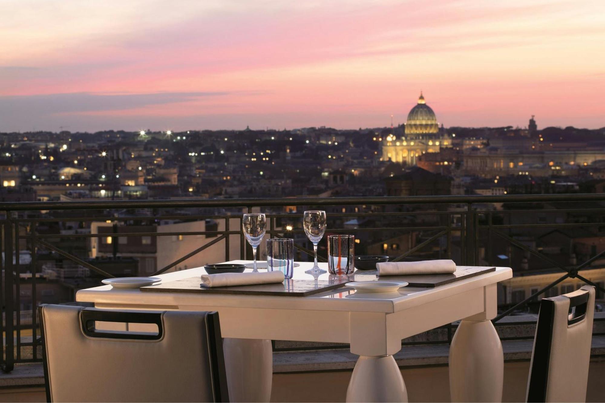 Hotel Sina Bernini Bristol Roma Esterno foto