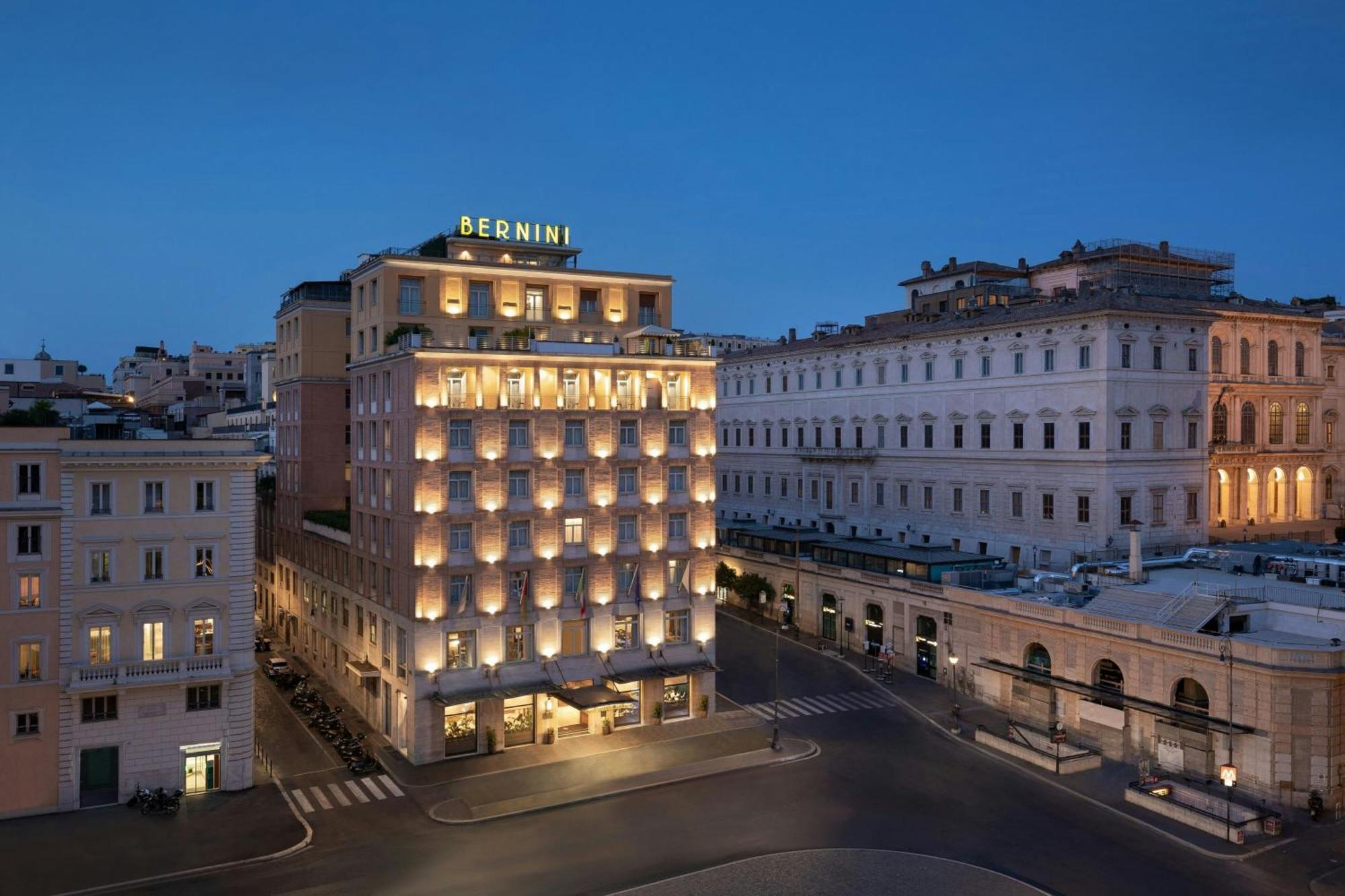Hotel Sina Bernini Bristol Roma Esterno foto