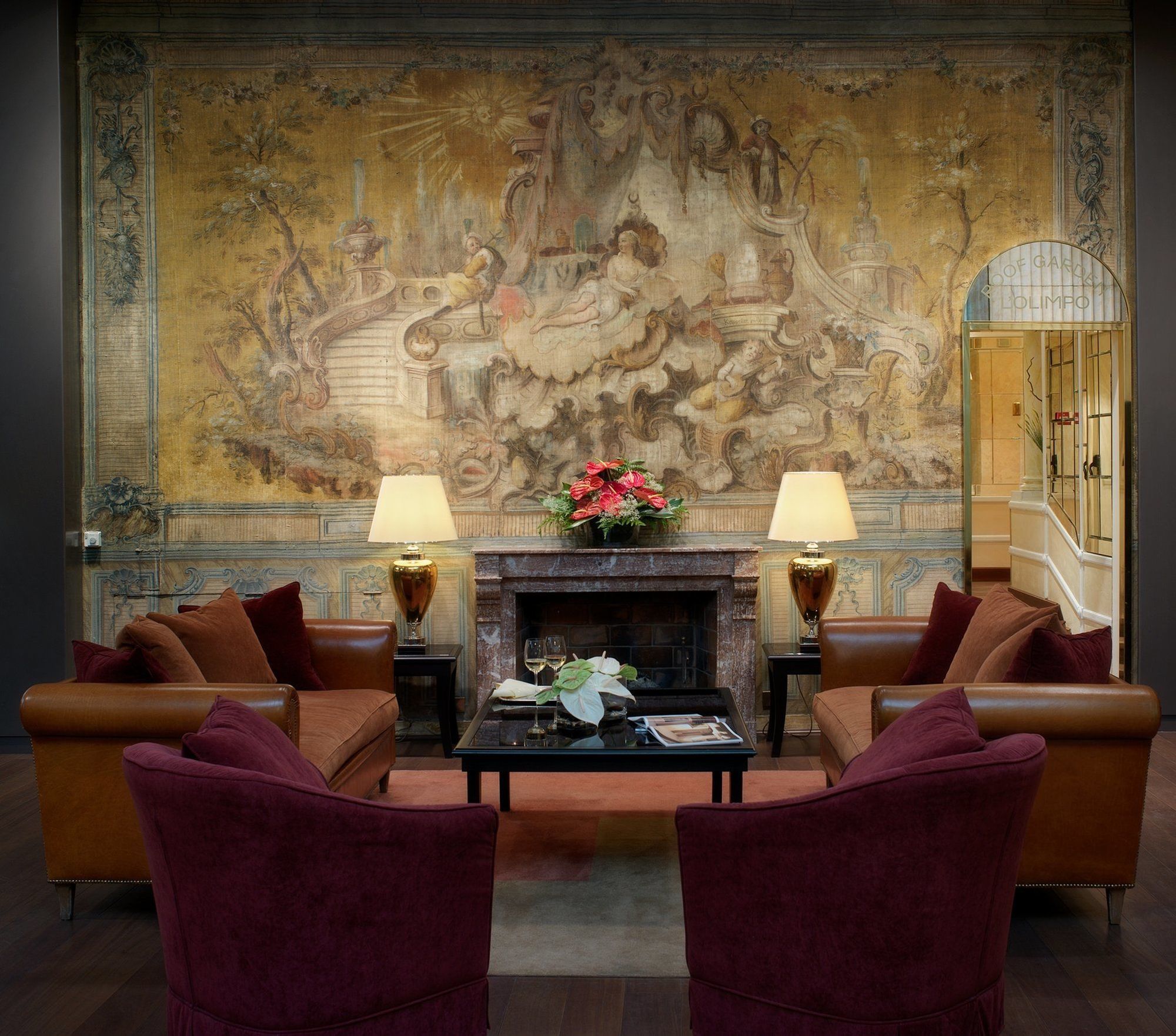 Hotel Sina Bernini Bristol Roma Interno foto